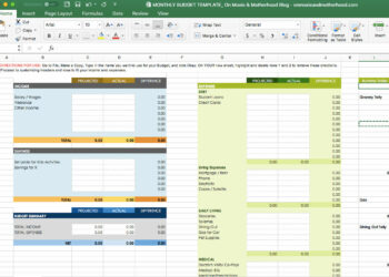 Make A Budget Excel Template With These Useful Tips